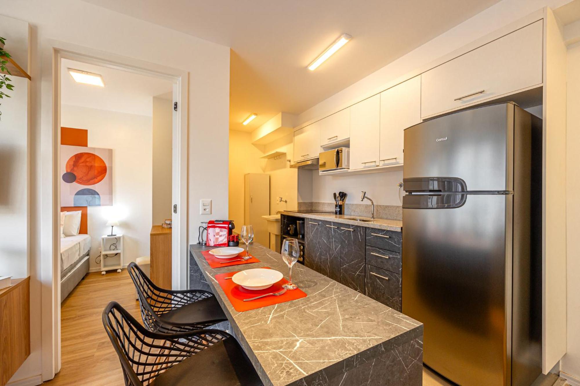 Apartamento Easy Star - De 2 Quartos Proximo Shop. Ibirapuera - Gw01i São Paulo